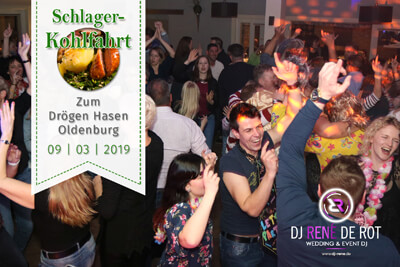 09 | 03 | 2019 - Schlager-Kohlfahrt - Zum Drögen Hasen - DJ René de Rot - Bild 1 von 36