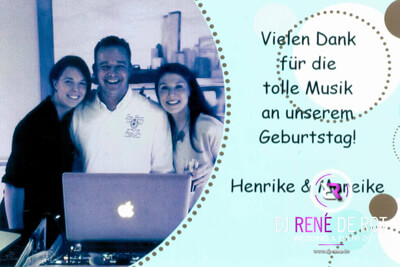 Feedback Feier zum 25. Geburtstag  | DJ René de Rot | DJ Oldenburg