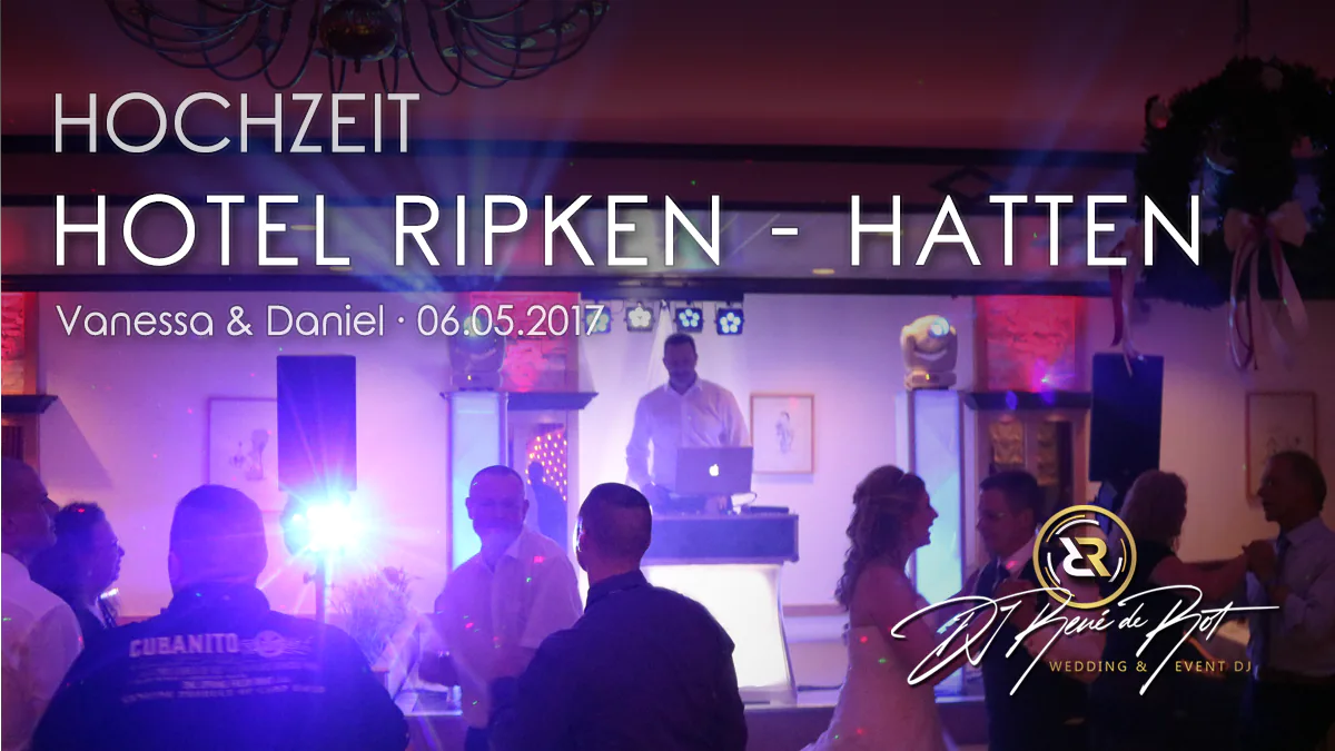 Hochzeitsfeier im Hotel Ripken Hatten mit DJ René de Rot