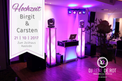 Hochzeit | Residenzhortel zum Zollhaus | DJ René de Rot | Bild 1 von 12