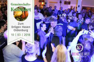 10 | 03 | 2018 - Schlager-Kohlfahrt - Zum Drögen Hasen - DJ René de Rot - Bild 1 von 30