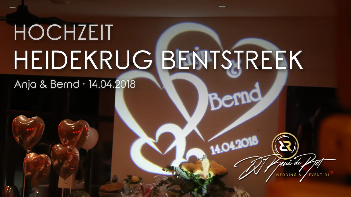 Hochzeit im Heidekrug Bentstreek mit DJ René de Rot
