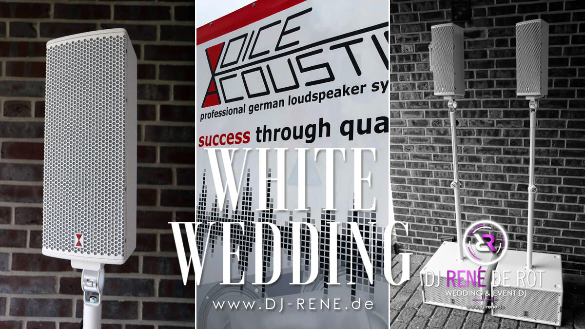 Technik News | White Wedding Paket | Voice Acoustic | DJ René de Rot