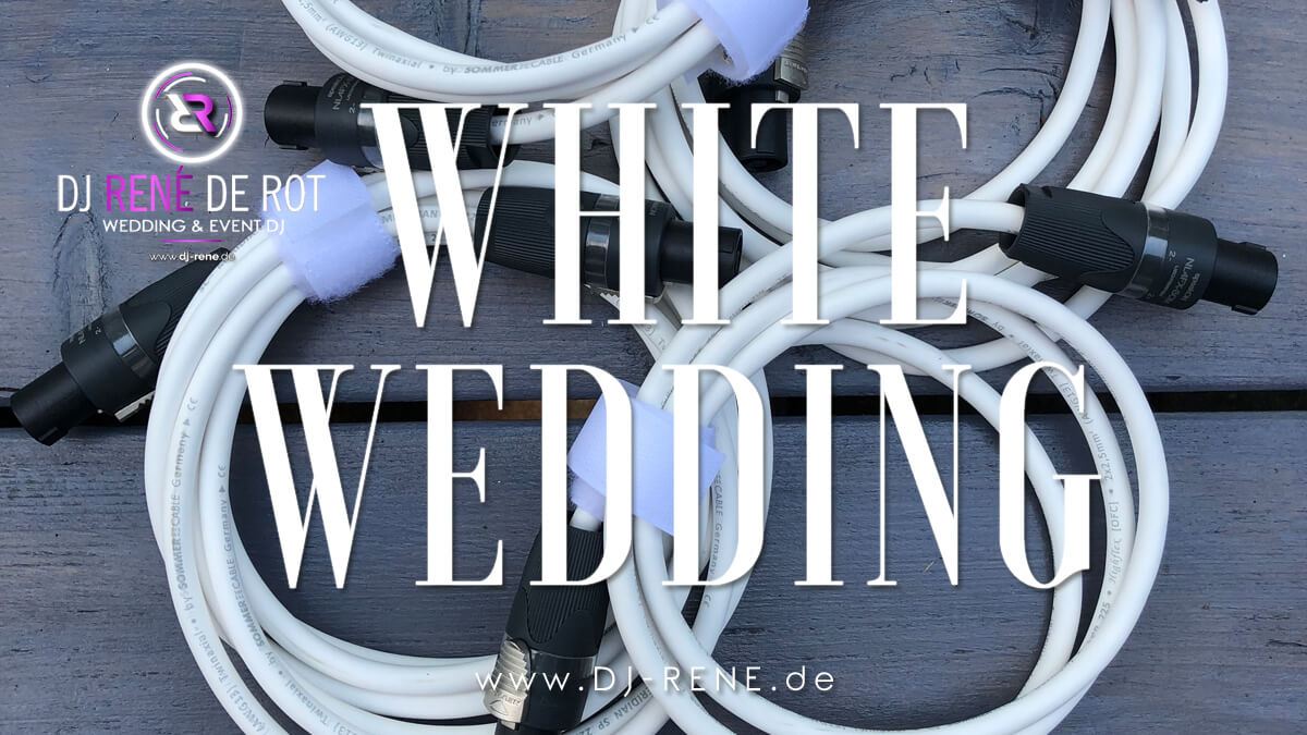 Technik News | White Wedding Setup | DJ René de Rot