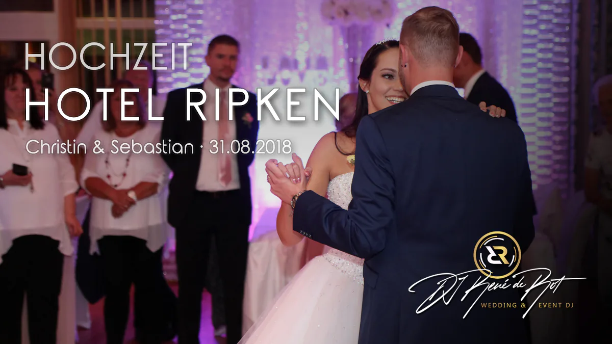 Hochzeitsfeier im Hotel Ripken mit DJ René de Rot
