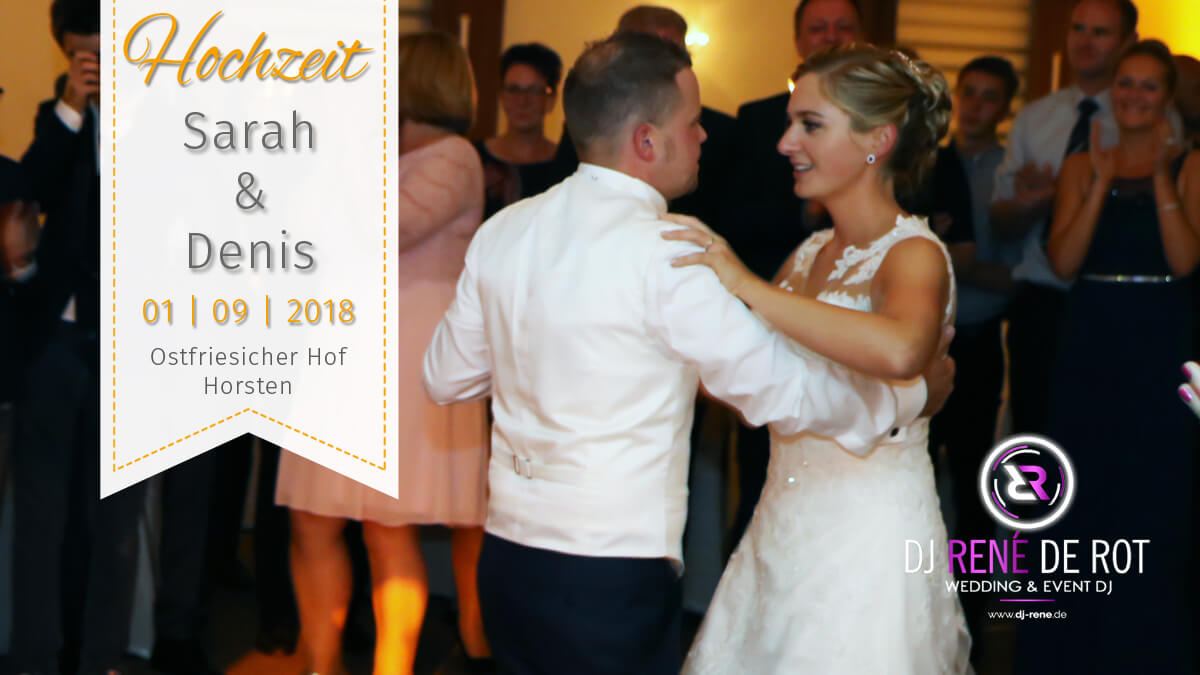 Hochzeit Ostfriesischer Hof | DJ René de Rot