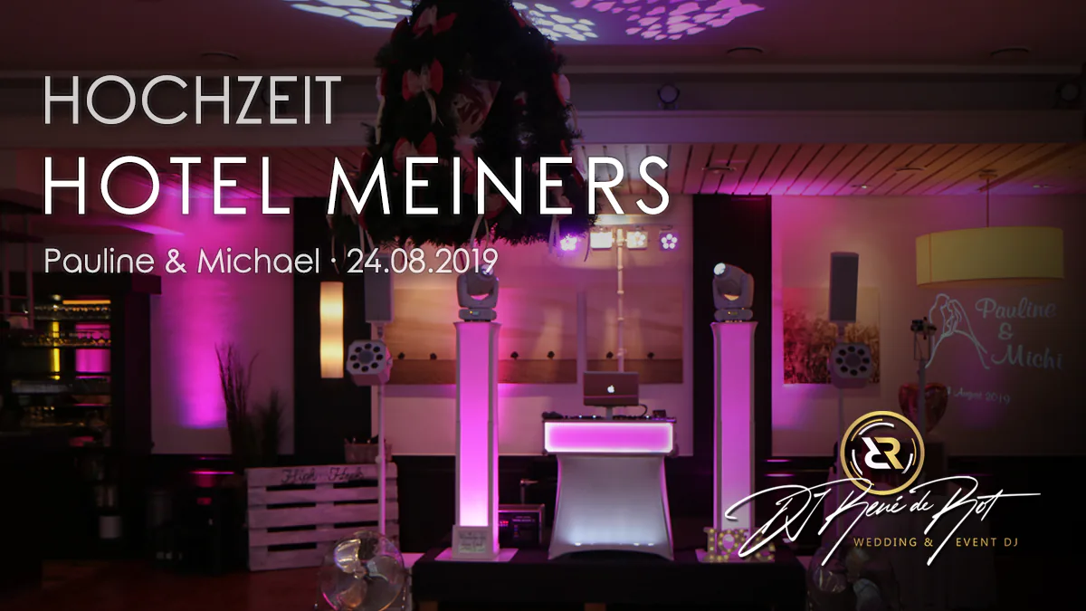 Hochzeit im Hotel Meiners mit DJ René de Rot