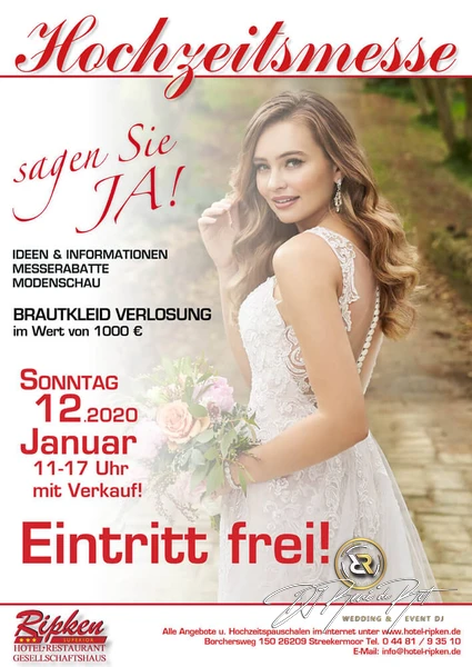 12 | 01 | 2020 - Hochzeitsmesse - Hotel Ripken - DJ René de Rot - Bild 22 von 22