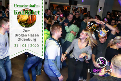 31 | 01 | 2020 - Kohlfahrt - Zum Drögen Hasen - DJ René de Rot - Bild 1 von 24