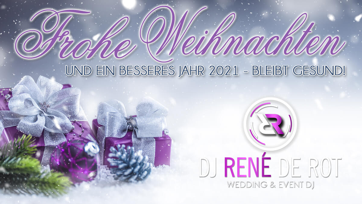 DJ René de Rot wünscht frohe Weihnachten
