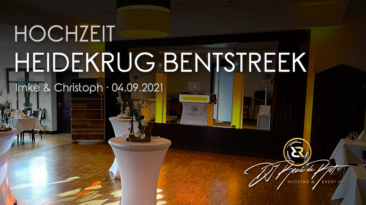 Hochzeit im Heidekrug Bentstreek | Hochzeits-DJ René de Rot