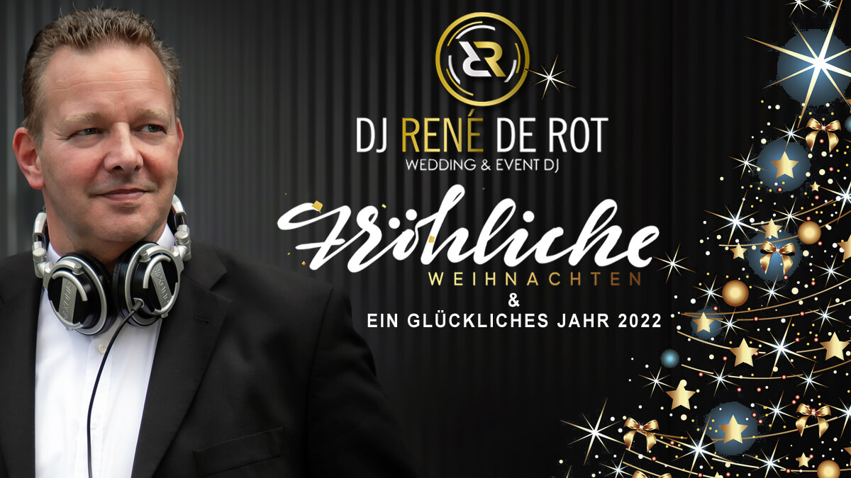 DJ René de Rot wünscht frohe Weihnachten und einen guten Start ins neue Jahr