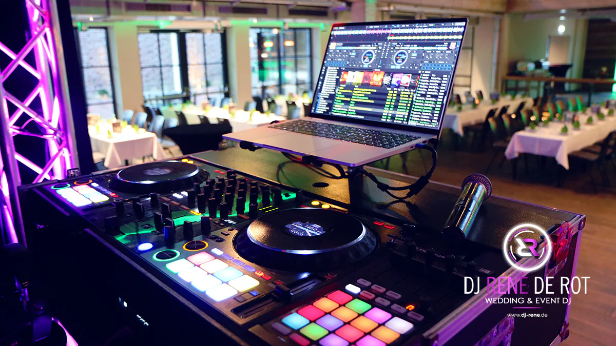 Neuer DJ Laptop im Einsatz