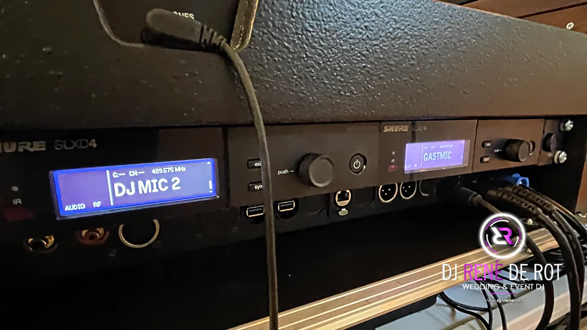 2x Shure SLXD Empgänger für meine Funkmikros