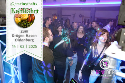 14 | 02 | 2025 - Gemeinschaftskohlfahrt - Drögen Hasen - DJ René de Rot - Bild 1 von 25