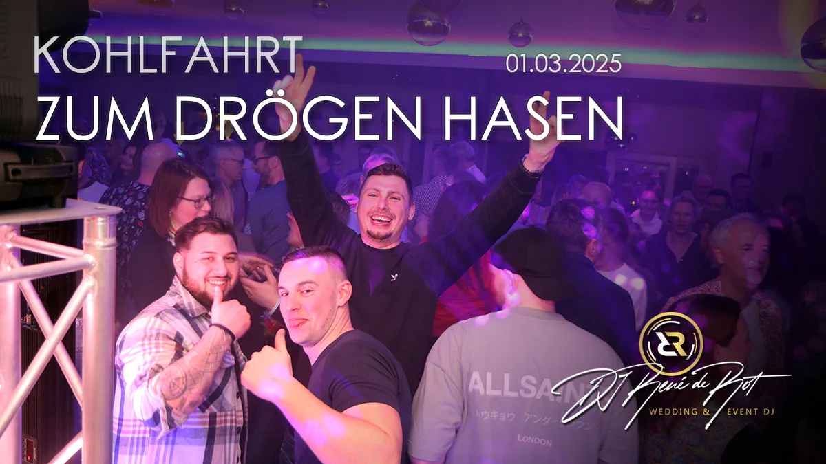 Kohlfahrt 2025 | DJ René de Rot | DJ Oldenburg | Zum Drögen Hasen