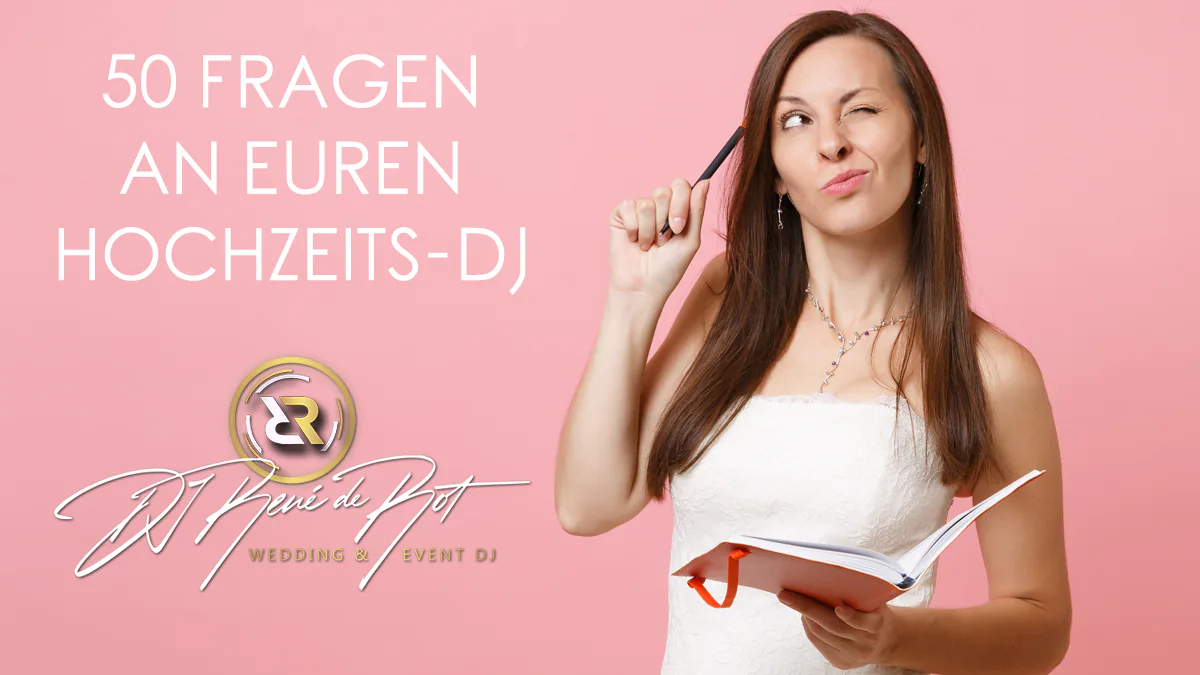 50 Fragen an den Hochzeits-DJ – Tipps von DJ René de Rot