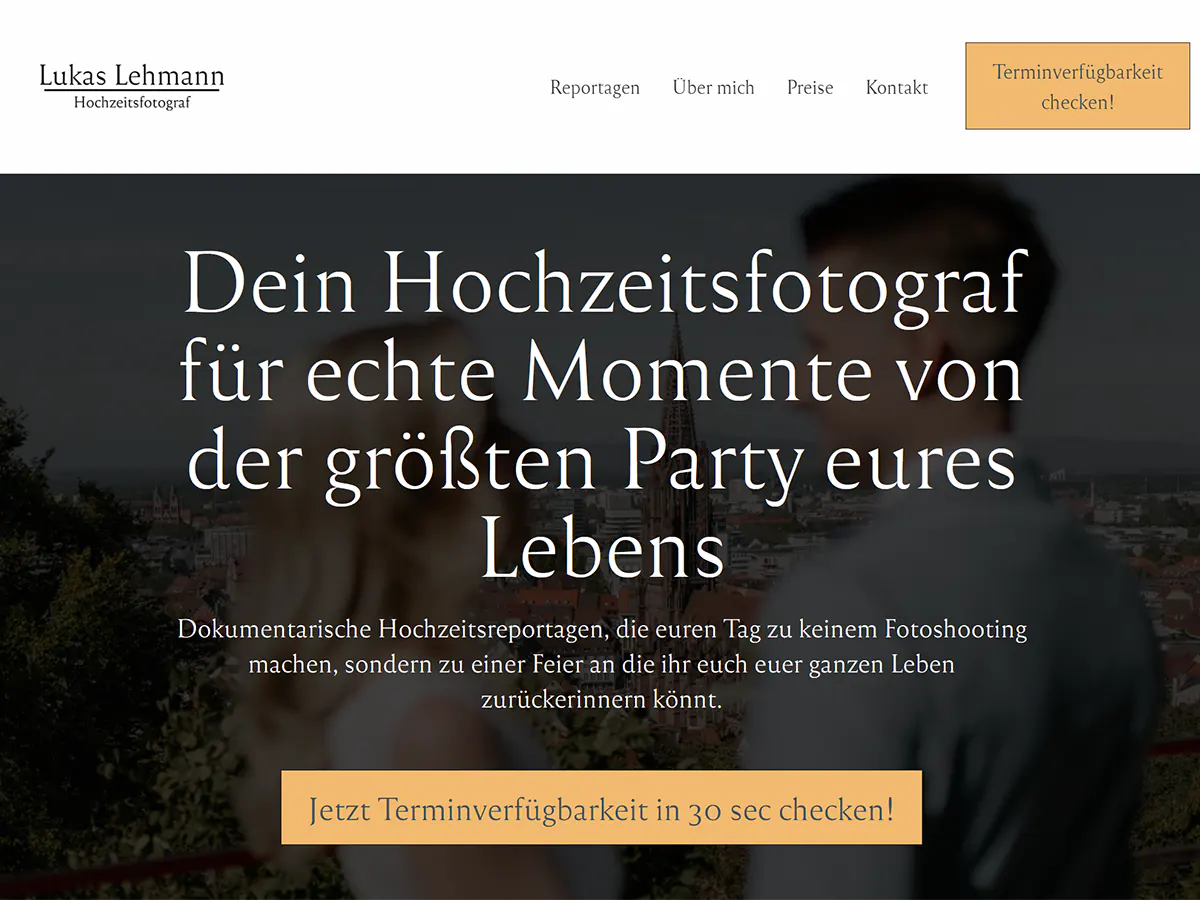 Lukas Lehmann - Hochzeitsfotograf