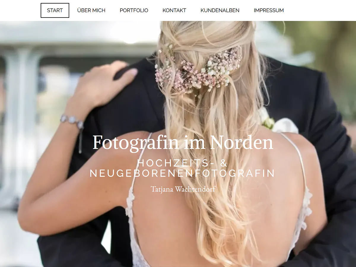 Tatjana Wachtendorf - Hochzeitsfotografin