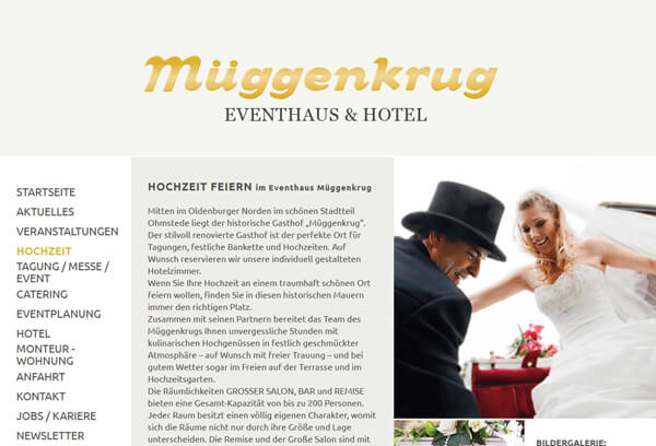 Eventhaus & Hotel Müggenkrug - Oldenburg