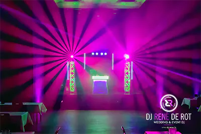 Beispielaufbau | Clubstyle Lightshow | DJ René de Rot