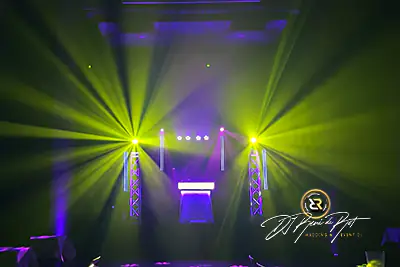 Beispielaufbau | DJ-Paket Clubstyle | DJ René de Rot
