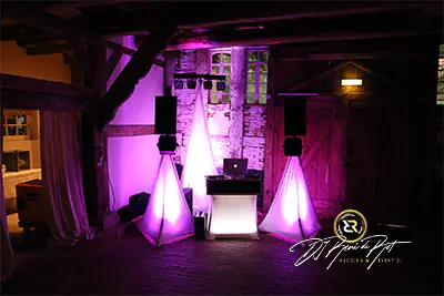 Beispielaufbau | DJ-Paket Basic Pro | DJ René de Rot