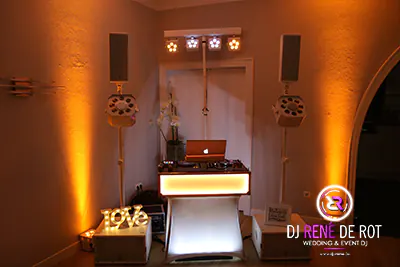 Beispielaufbau | DJ-Paket Basic Pro | DJ René de Rot