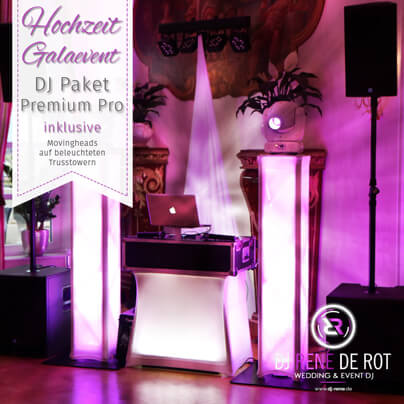 DJ Paket Premium Pro | DJ René de Rot | DJ Oldenburg