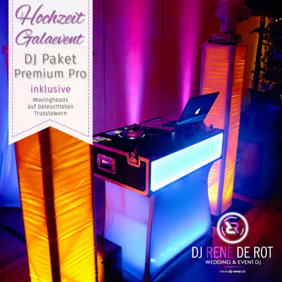 DJ Paket Premium Pro | DJ Oldenburg | DJ René de Rot