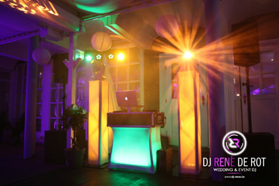 DJ-Paket Premium Pro | DJ René De Rot | Hochzeits-Setup