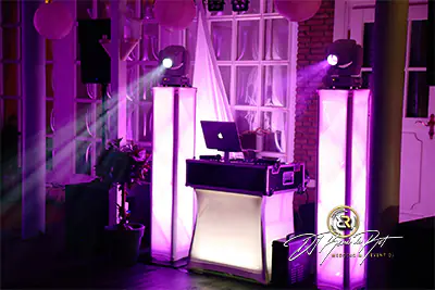 Beispielaufbau | DJ-Paket Premium Pro | DJ René de Rot