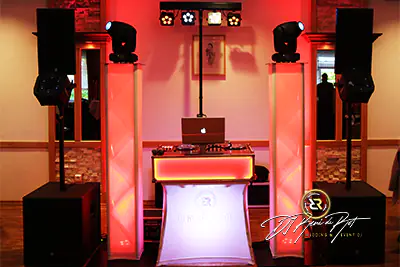 Beispielaufbau | DJ-Paket Premium Pro | DJ René de Rot