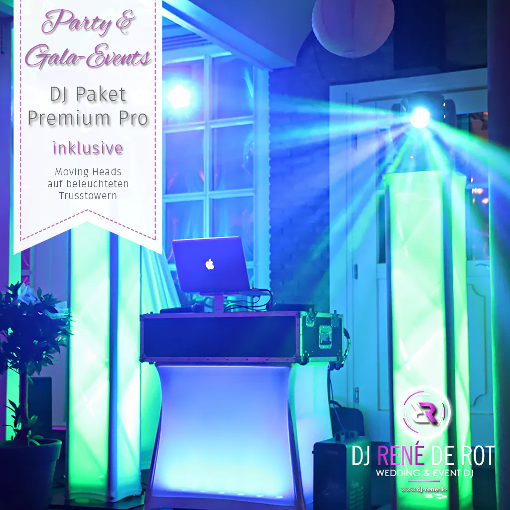 DJ Paket Premium Pro | Black Edition | Event DJ René de Rot