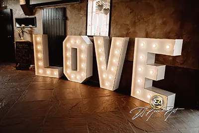 Fotokulisse für Hochzeiten