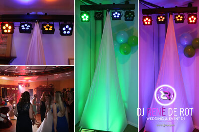 Zusätzliche LED-Bar für größere Tanzflächen | DJ René de Rot | DJ Oldenburg